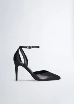 Zweiteiliger Leder-Pumps