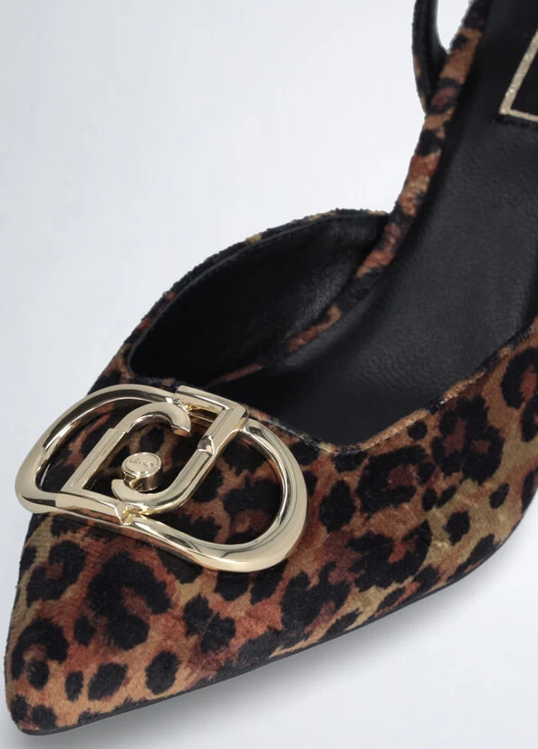 Zweiteilige Pumps Animalier 7 Zweiteilige Pumps Animalier – Bild 5