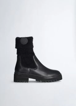 Stiefeletten Mit Warm-Socke